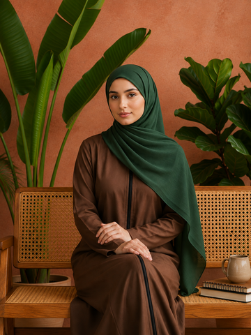 Premium Rolled Chiffon Hijab – Soft, Lightweight & Elegant