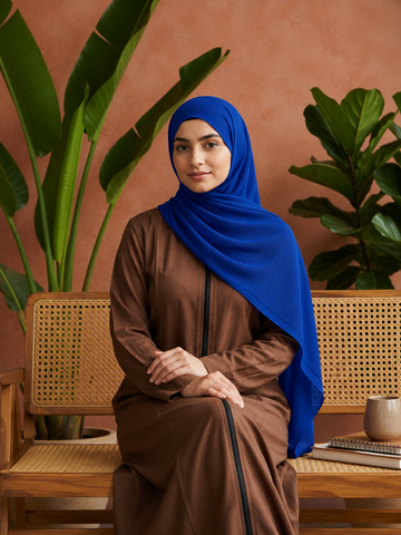 Premium Rolled Chiffon Hijab – Soft, Lightweight & Elegant