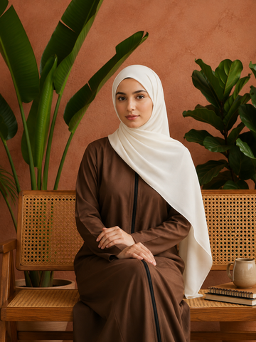 Premium Rolled Chiffon Hijab – Soft, Lightweight & Elegant